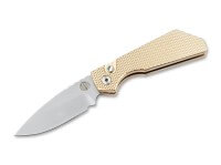 Taschenmesser, Gold, Druckknopf, Button Lock, MagnaCut, Aluminium Taschenmesser, Gold, Druckknopf, Button Lock, MagnaCut, Aluminium