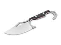 Feststehendes Messer, Schwarz, D2, Kohlefaser Feststehendes Messer, Schwarz, D2, Kohlefaser