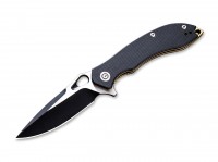 Preview: Taschenmesser, Schwarz, Flipper, Linerlock, VG-10, G10 Preview: Taschenmesser, Schwarz, Flipper, Linerlock, VG-10, G10