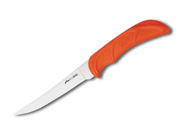 Feststehendes Messer, Orange, Feststehend, 420J2, TPR