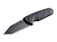 Taschenmesser, Schwarz, Daumenpin, Linerlock, 154CM, G10 Taschenmesser, Schwarz, Daumenpin, Linerlock, 154CM, G10