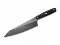 Kochmesser, Schwarz, 14C28N, G10 Kochmesser, Schwarz, 14C28N, G10