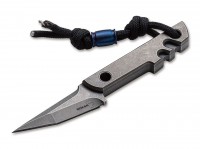 Feststehendes Messer, Grau, Feststehend, 440C, Titan Feststehendes Messer, Grau, Feststehend, 440C, Titan