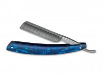 Rasiermesser, Blau, Damast, Paua Rasiermesser, Blau, Damast, Paua