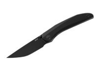 Taschenmesser, Schwarz, Daumenpin, Linerlock, M390, Aluminium Taschenmesser, Schwarz, Daumenpin, Linerlock, M390, Aluminium