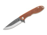 Taschenmesser, Braun, Flipper, Linerlock, N690, Micarta Taschenmesser, Braun, Flipper, Linerlock, N690, Micarta