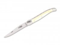 Taschenmesser, Weiß, Nagelhau, Slipjoint, T12, Knochen Taschenmesser, Weiß, Nagelhau, Slipjoint, T12, Knochen