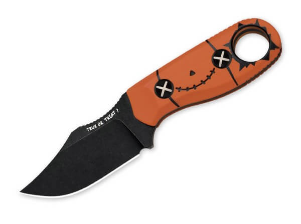 Feststehendes Messer, Orange, AEB-L, G10