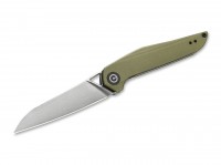 Taschenmesser, Oliv, Flipper, Linerlock, D2, G10 Taschenmesser, Oliv, Flipper, Linerlock, D2, G10