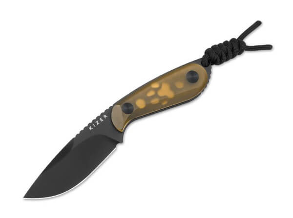 Feststehendes Messer, Gelb, Nitro-V, Kunststoff