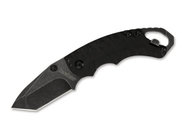 Taschenmesser, Schwarz, Daumenpin, Linerlock, 8Cr13MoV, GRN