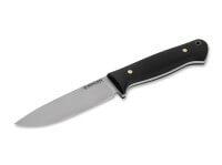 Feststehendes Messer, Schwarz, 80CrV2, Richlite Feststehendes Messer, Schwarz, 80CrV2, Richlite