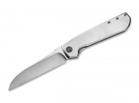 Taschenmesser, Silber, Flipper, Framelock, M390, Titan Taschenmesser, Silber, Flipper, Framelock, M390, Titan