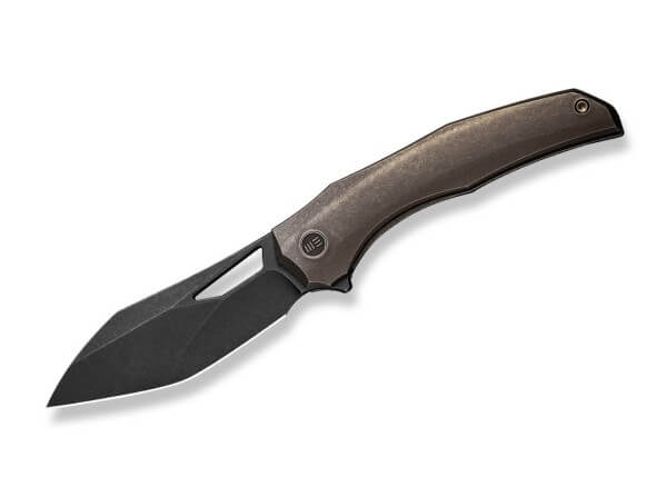 Taschenmesser, Bronze, Flipper, Framelock, CPM-20CV, Titan