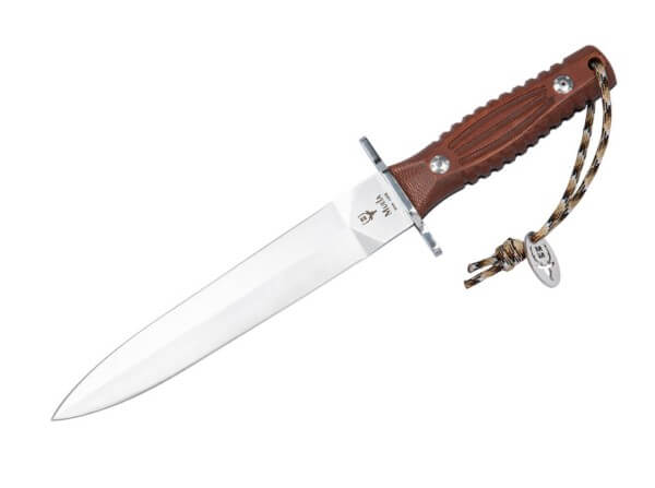 Feststehendes Messer, Braun, 4116, Micarta