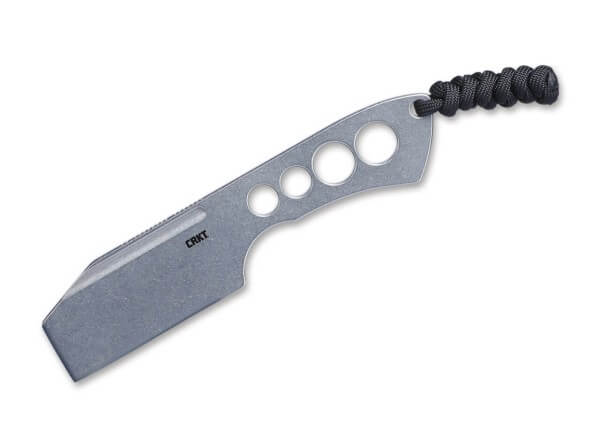 CRKT Razel Chisel Gray 8Cr13MoV Stainless Steel Fixed Blade Knife