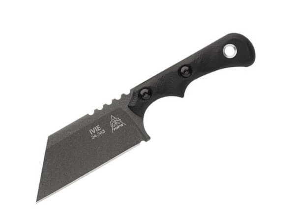Feststehendes Messer, Schwarz, 1095, Micarta