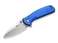 Taschenmesser, Blau, Daumenpin, Button Lock, 9Cr18MoV, Aluminium Taschenmesser, Blau, Daumenpin, Button Lock, 9Cr18MoV, Aluminium